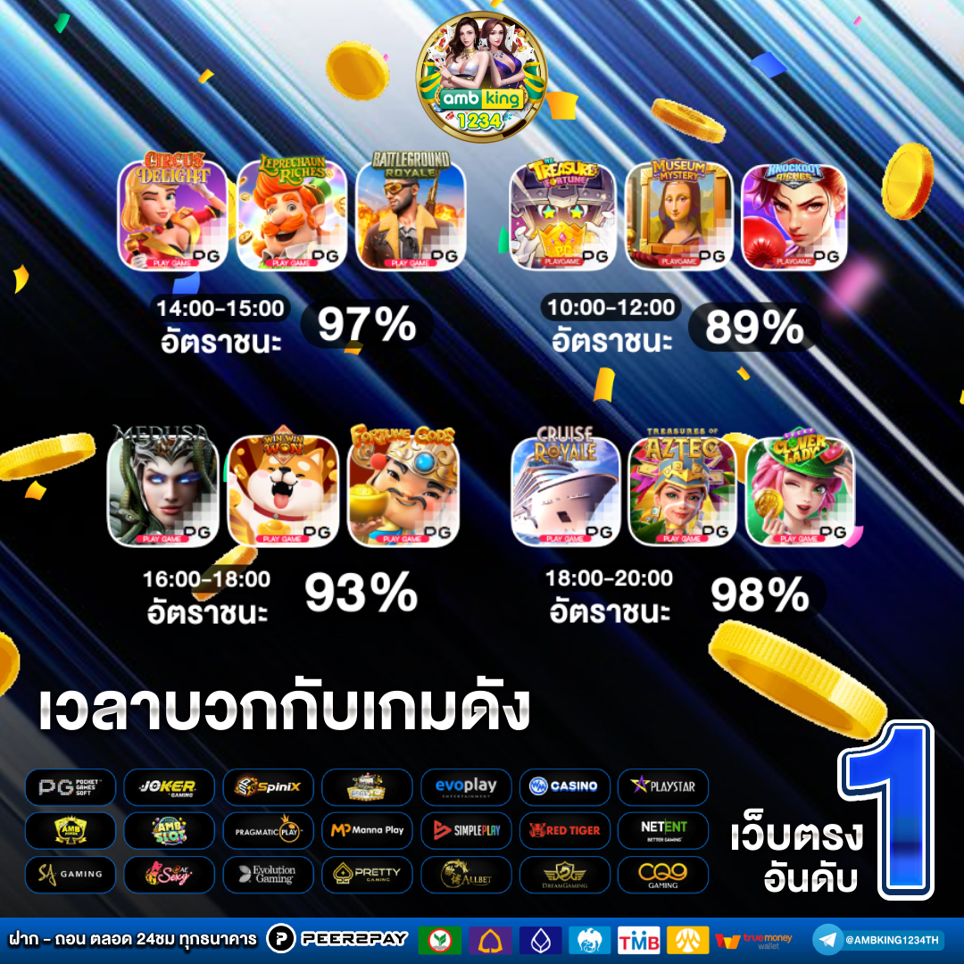 เว็บพนันอันดับ 1 ของไทย - แบนเนอร์โปรโมชั่น