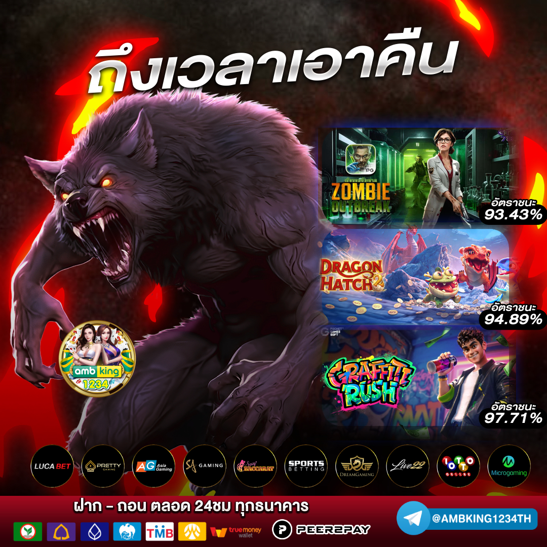 เกม เล่นสล็อต - แบนเนอร์โปรโมชั่น