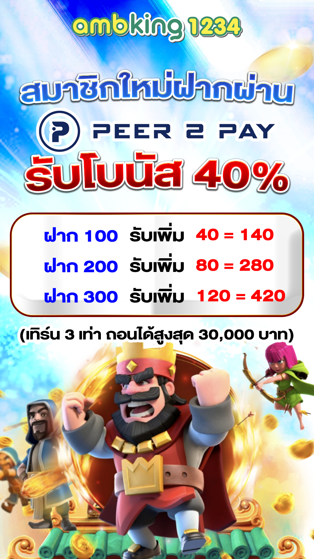 สล็อตที่รับ true wallet - แบนเนอร์โปรโมชั่น
