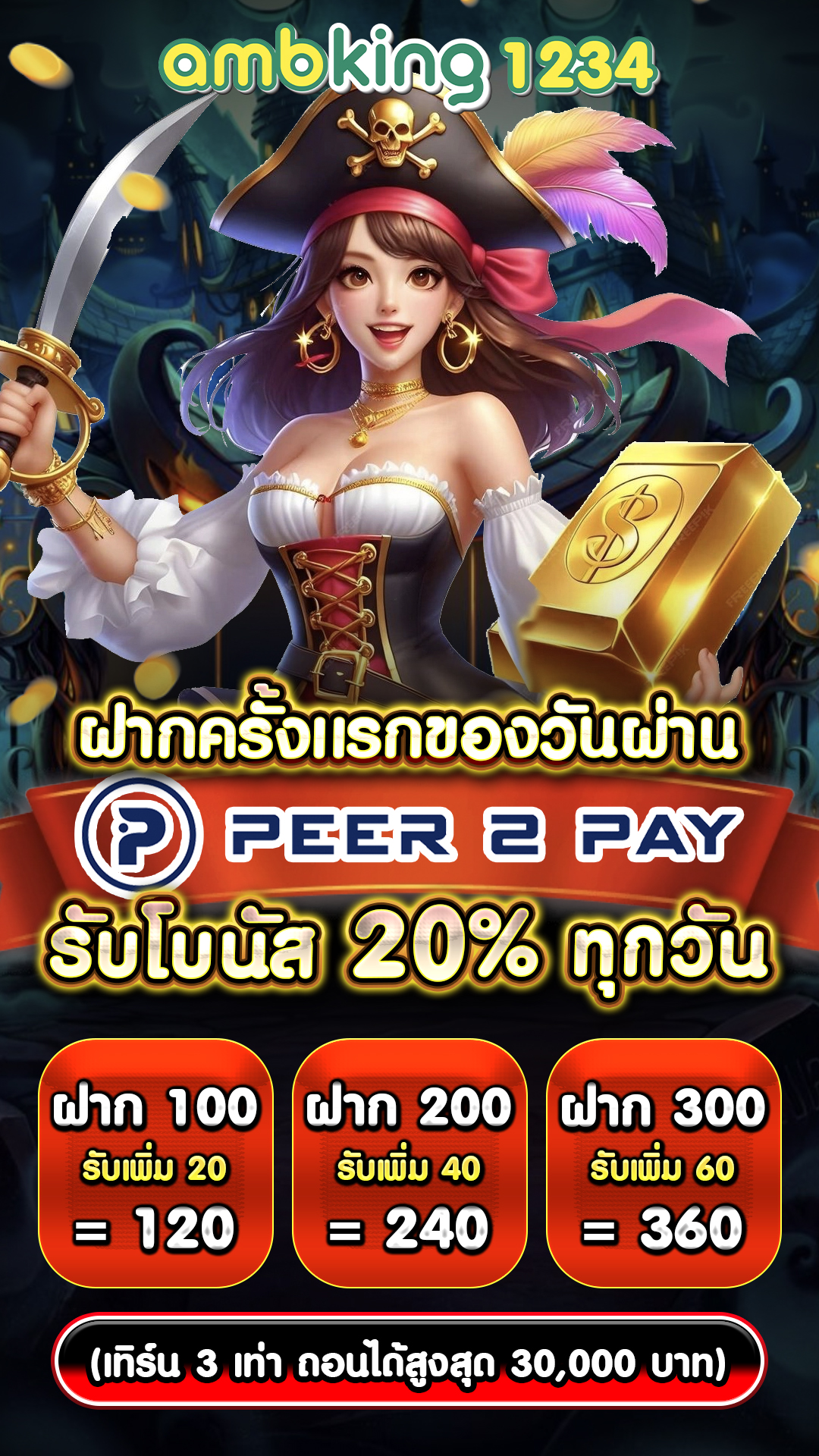 สล็อตผ่านวอเล็ท - แบนเนอร์โปรโมชั่น